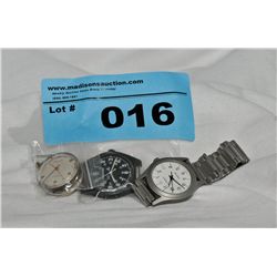 3 wrist watches