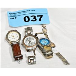 4 wrist watches