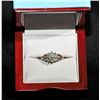 Image 1 : 10k gold diamond cluster ring