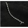 Image 1 : Sterling silver sapphire bracelet