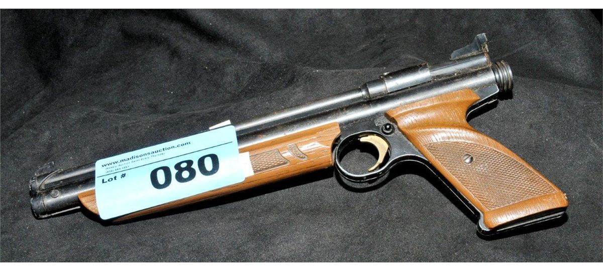 Pump action pistol pellet gun