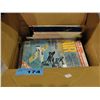 Image 1 : Box of assorted airplane magazines