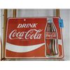 Image 1 : Coca Cola tin advertisment sign