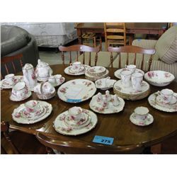 75pc royal albert american beauty  bone china