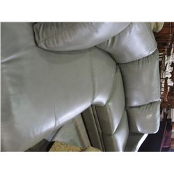 2pc grey buttersoft leather sectional sofa