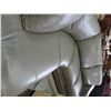 Image 1 : 2pc grey buttersoft leather sectional sofa