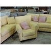 Image 1 : 3pc contemporary sofa set;