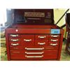 Image 1 : Red mechanics tool cabinet