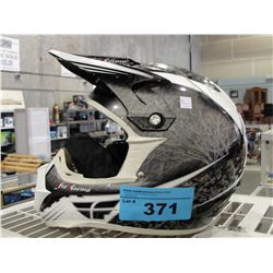 Full faced motocross helmet