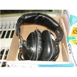 Pair of stereo headphones