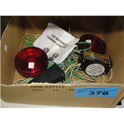 Magnetic towing light kit