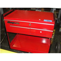 Rolling snap on tool cabinet