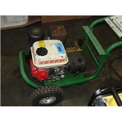 Gas powered pressure washer