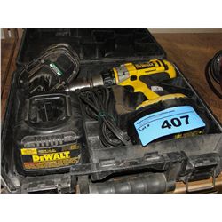 Dewault 18V cordless drill