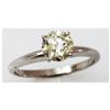 Image 1 : Diamond 1.07 ctw Solitaire 14k White Gold