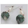 Image 1 : NATURAL 59.00 CTW PEARL AND MIXED SEMI-PRECIOUS EARRING