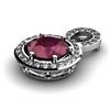 Image 2 : Genuine 2.6 Ctw Ruby Pendant 14k