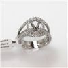 5.69g 14k White Gold Diamond Ring