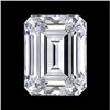 Image 1 : Diamond EGL Cert. Emerald 0.59 ctw D, Vs2