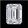 Image 1 : GIA Certified Emerald Cut Diamond 1.00 E VVS1