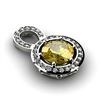 Image 1 : Genuine 2.15 Ctw Citrine Pendant 14k