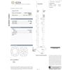 Image 2 : Diamond GIA Cert. Cushion 1.01 ctw D, VVS1