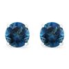 Image 1 : Genuine 4.50 ctw SapphireStud Earring 14k 1.1g