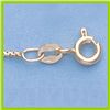 Image 1 : Genuine 16" 14k Gold-Yellow/White 0.8mm 2.2g Box Chain