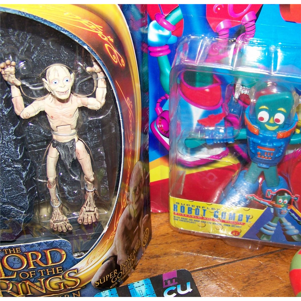 Ten Collectible Movie Figurines.