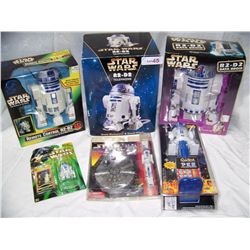 SIX PIECE R2-D2 LOT.