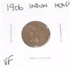 Image 1 : 1906 INDIAN HEAD PENNY *RARE VERY FINE GRADE - NICE COIN*!!