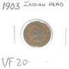 Image 1 : 1903 INDIAN HEAD PENNY *RARE VERY FINE-20 GRADE - NICE COIN*!!
