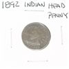 Image 1 : 1892 INDIAN HEAD PENNY *PLEASE LOOK AT PICTURE TO DETERMINE GRADE - NICE COIN*!!