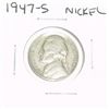 Image 1 : 1947-S JEFFERSON NICKEL *PLEASE LOOK AT PICTURE TO DETERMINE GRADE*!!
