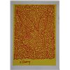 Image 1 : Keith Haring, Red & Yellow Bunny, Serigraph