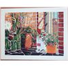 Gregory Johnson, Patio Reflections, Signed Serigraph