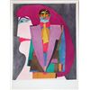 Image 1 : Richard Lindner, Portrait No. 1, Signed Lithograph