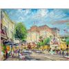 Image 1 : Kamil Kubik, Rodeo Drive, L.A., Signed Pastel