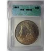 Image 1 : 1892 MORGAN DOLLAR ICG MS63 SUPER COLOR