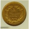 Image 3 : 1878 $3.00 GOLD NGC AU 55