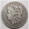 Image 1 : 1893CC Morgan $  VG/F  rim ding 8:00  rev