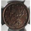 Image 2 : 1856 slanted 5  large penny  NGC62BN