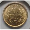 Image 2 : 1853 $1 gold BU