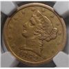 Image 2 : 1852  $5 Gold NGC  XF clnd