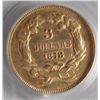 Image 3 : 1878 $3 Gold   PCGS  XF alt surface