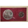 Image 2 : JEFFERSON 3 PIECE COIN & CURRENCY SET WITH $2 STAR NOTE