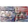 Image 2 : ( 10 ) 2001 U.S. MINTS IN NICE ORIGINAL PACKAGING