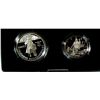 Image 2 : 1992 COLUMBUS QUINCENTENARY 2 Pcs. DOLLAR & HALF DOLLAR COMMEMORATIVE SET
