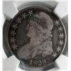 Image 2 : 1828 Bust half $  NGC fine obv graffiti