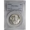 Image 1 : 1945D  Walker half $  PCGS64